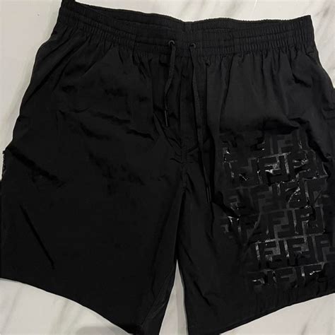 fendi swim shorts change when wet|fendi swim shorts water activated.